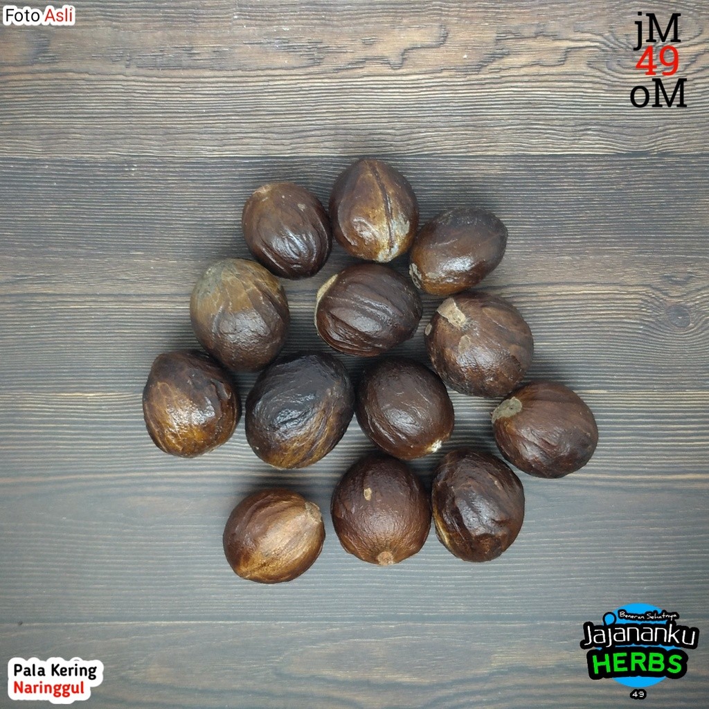 PROMO Biji Pala 1 Kg Pala Kering Best Quality Ekspor