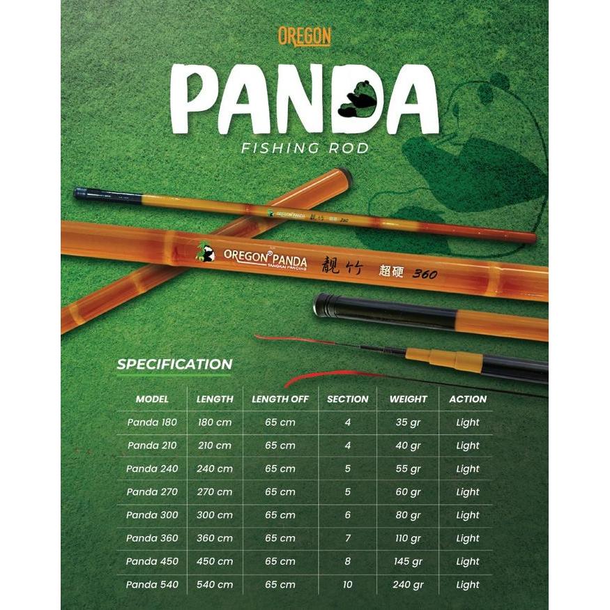 Joran Tegek Fiber Oregon Panda 180 s/d 540 - 540