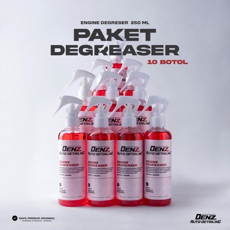 ENGINE DEGREASER 10 DAN 20 BOTOL DENZ AUTO DETAILING
