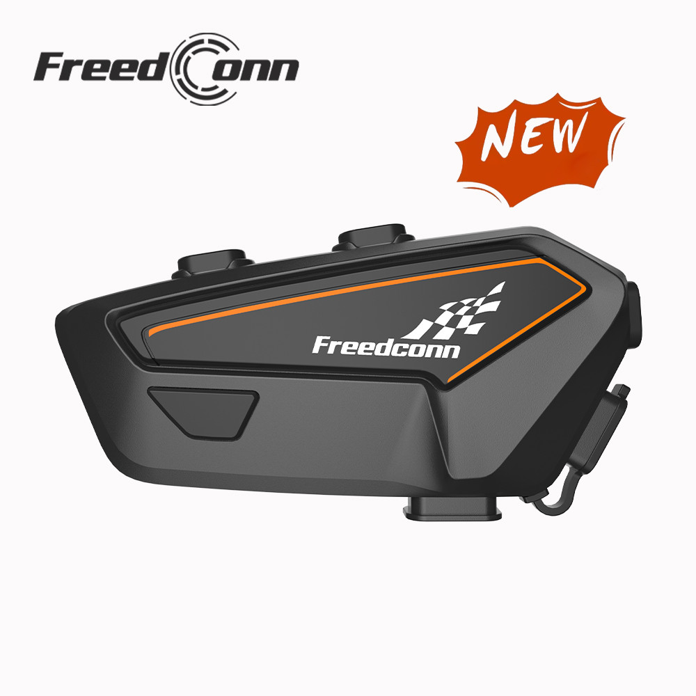 Freedconn F1 Motorcycle Bluetooth Intercom Helmet headset  Wireless Interphone Music Share Waterproo