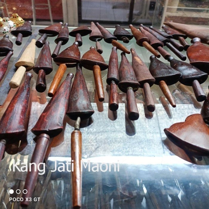 Pusaka sepuh trisula banyak angrem kujang tombuk lengkap Asli Paling Mewah TR655