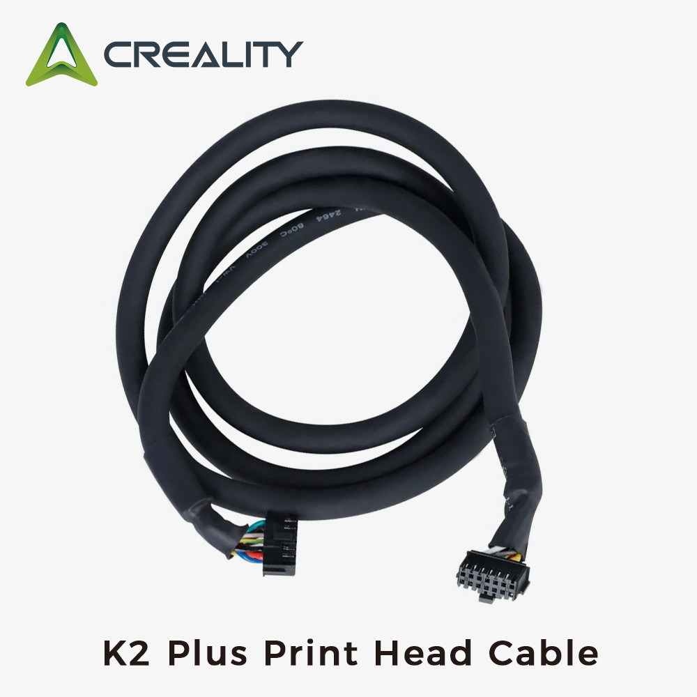 Kabel Print Head Creality K2 Plus 1pc, Suku Cadang Printer 3D, Kabel Print Head K2 Plus untuk Printe