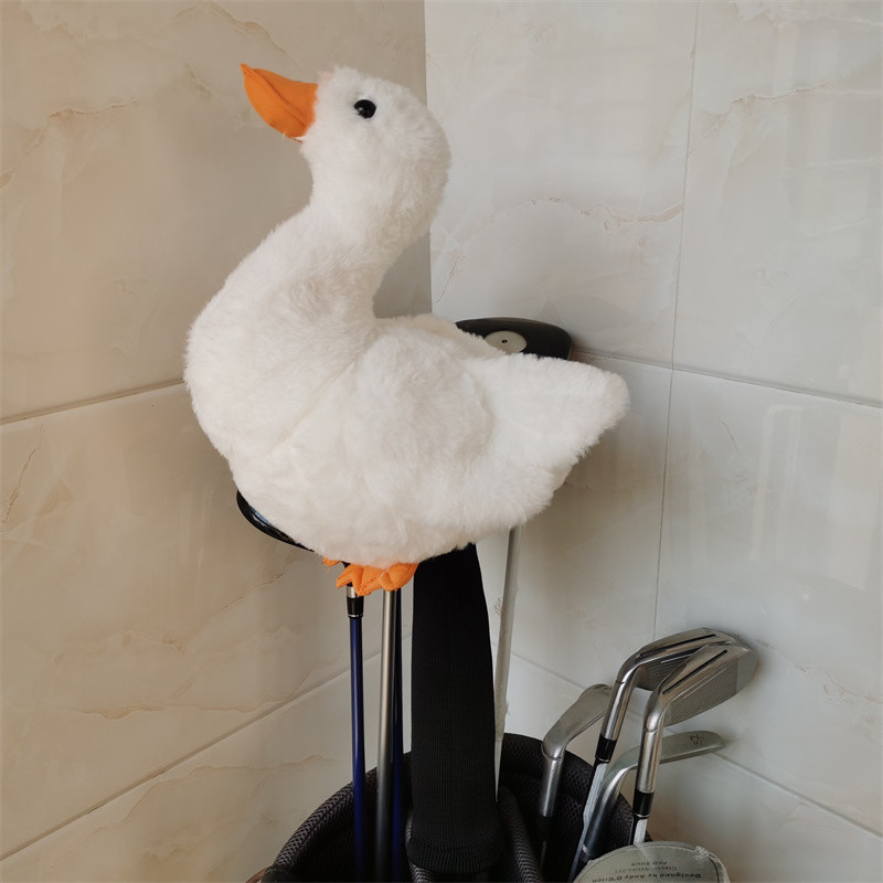 Golf Duck Driver Headcover Top Plush 460cc Wood Head Cover 3 Colors Drop Shipping