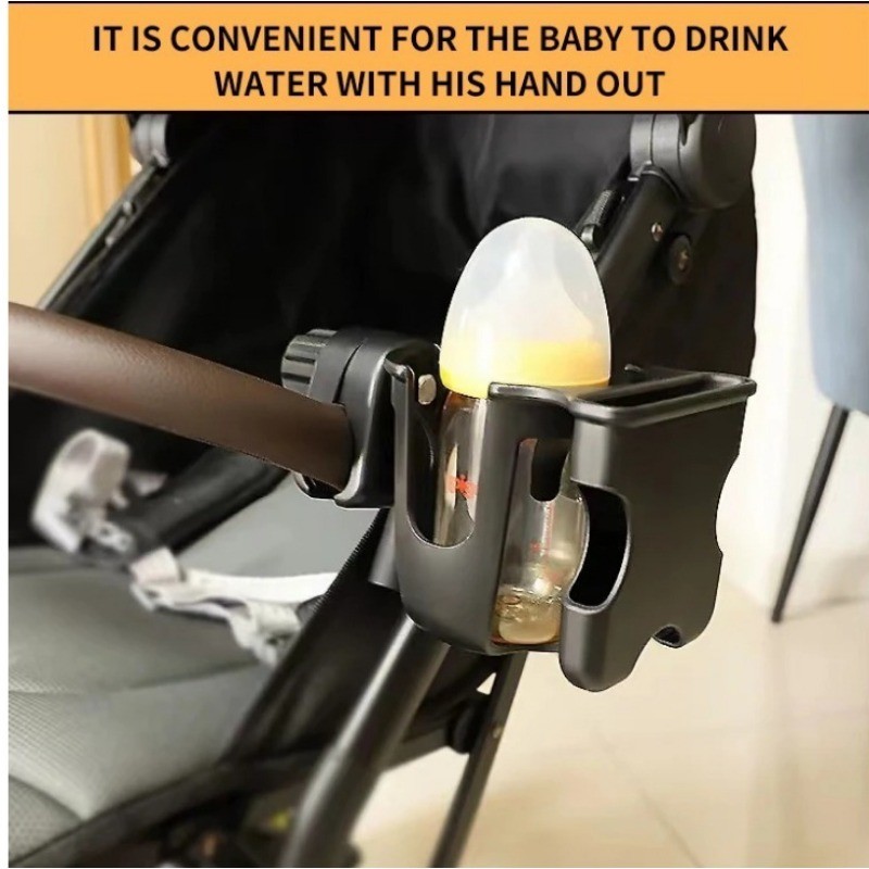 Stroller Accessories Bottle Holder Mobile Phone Holder Kids Bike Stroller Water Cup Holder