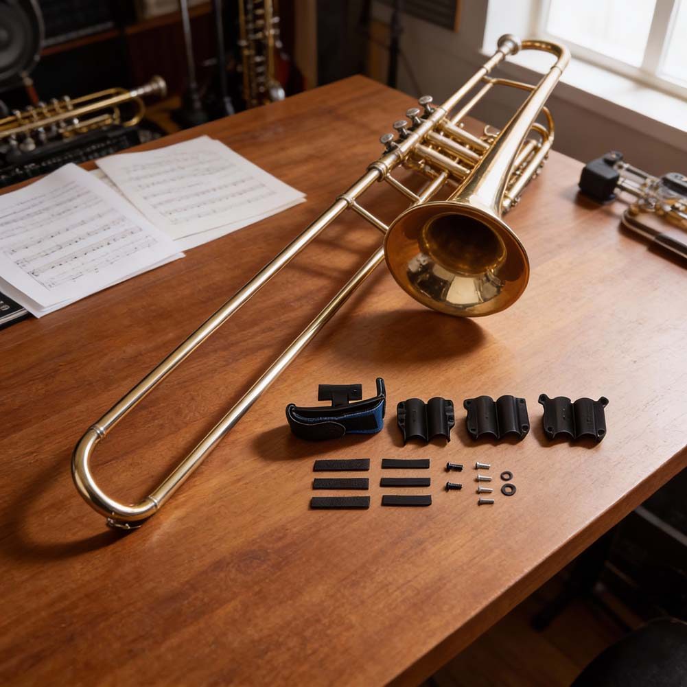 Adjustable Adjustable Trombone Accessory trument Balance Support Compatible With Most Trombone Model