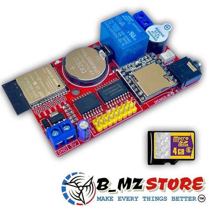 Controller - Kontroller Jam Sholat (JWS) Wifi Khusus Sedekah Murah - P5 RGB Mp3