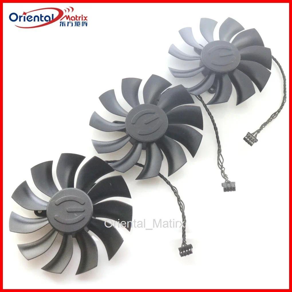 PLA09215B12H 12V 0.55A 88mm 4Pin VGA Fan For EVGA GTX1080 GTX 1080TI FTW3 DT GAMING Graphics Card Co