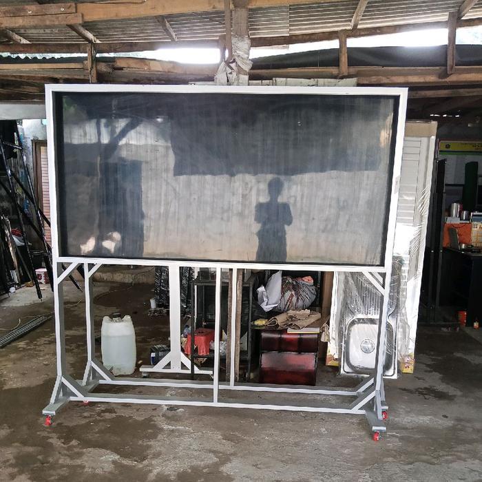 Mading Magnetik Standing 100 × 200 Cm - Ekspedisi