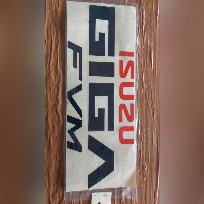 Stiker Pintu ISUZU GIGA FVM bermutu