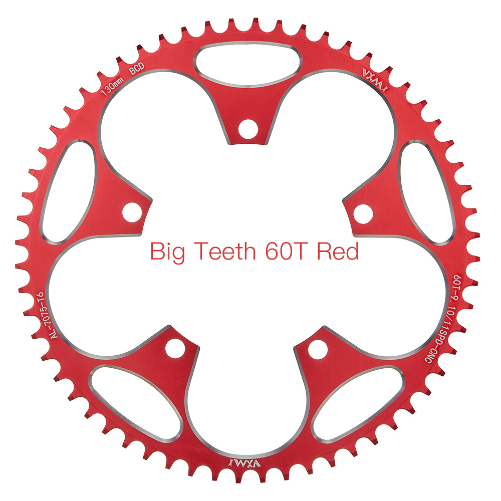 VXM Road Bicylcle Narrow Wide Chainring 110BCD 130BCD Crank 50T 52T 54T 56T 58T 60T 7075 Aluminum Al