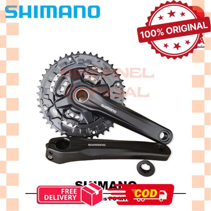 Shimano Altus FC-MT210 Crank Sepeda MTB Hollowtech - 40/30/22T -biker