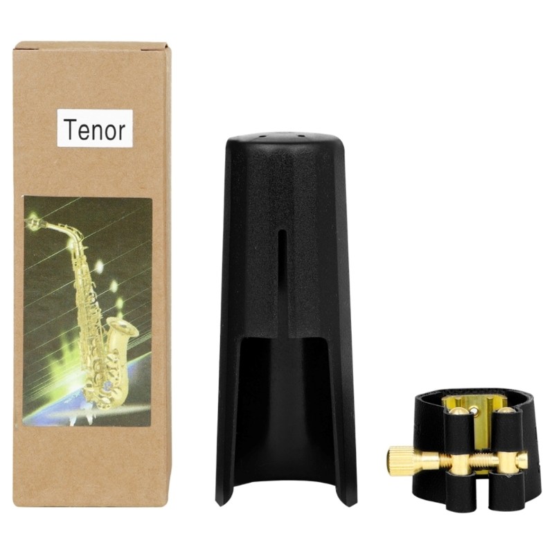 Tenors Saxophone Mouthpiece Ligature Caps Clip Replacement Saxophone Mouthpiece Fastener with Plasti