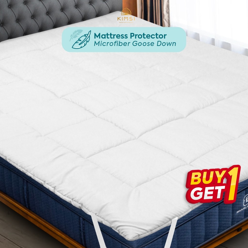 Promo BUY 1 GET 1 / Matras Protector Aloevera Pelindung Kasur / Matras Topper Kasur / 120x200 160x20