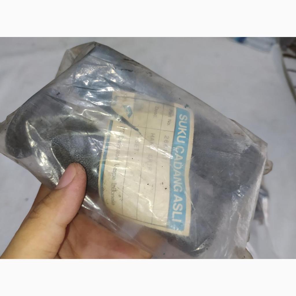 handgrip Vespa Corsa original Nos Danmotor biru