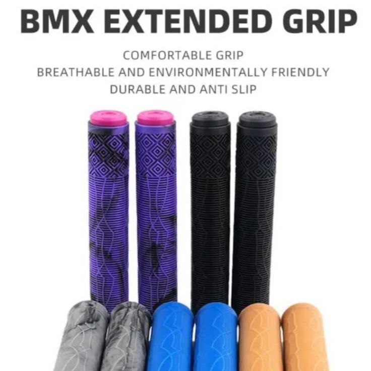 Polso Handgrip Hand Grip Hansfat Rubber Silikon Original Sepeda MTB Seli BMX Skuter