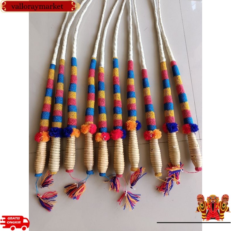Pecut menjalin. pecut kepang. pecut rotan. pecut jaranan. pecut murah VLM -50
