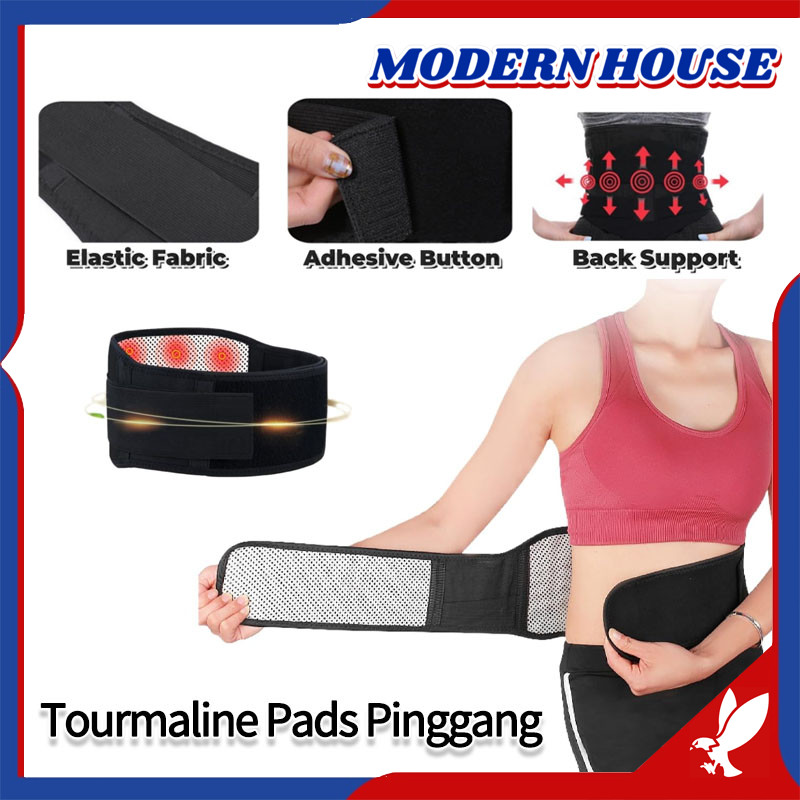 Terapi Sakit Pinggang Sabuk Magnetik Pinggang Nyeri Punggung Turmalin Pemanas Pinggang