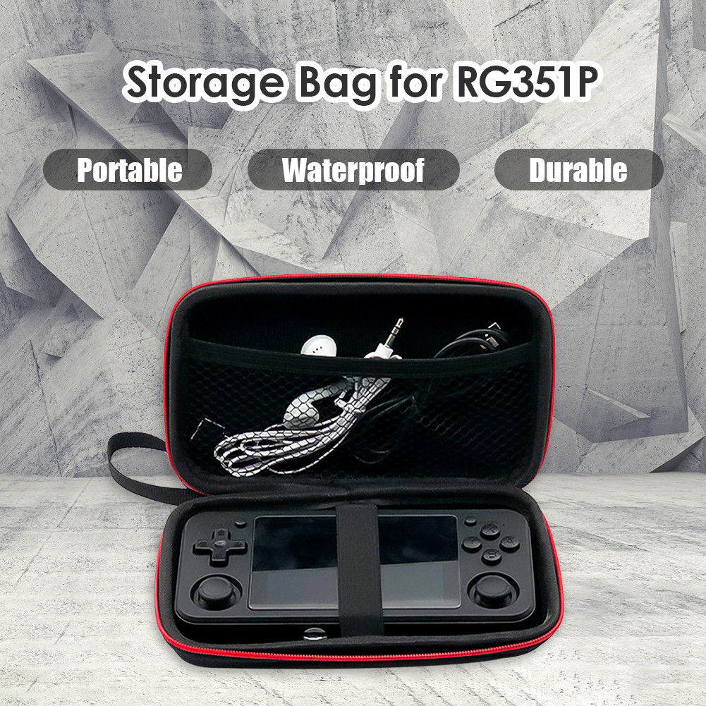 For RG351P/RG351M/RG350M Protection Bag for Retro Game Console Game Player RG351P Handheld Retro Gam
