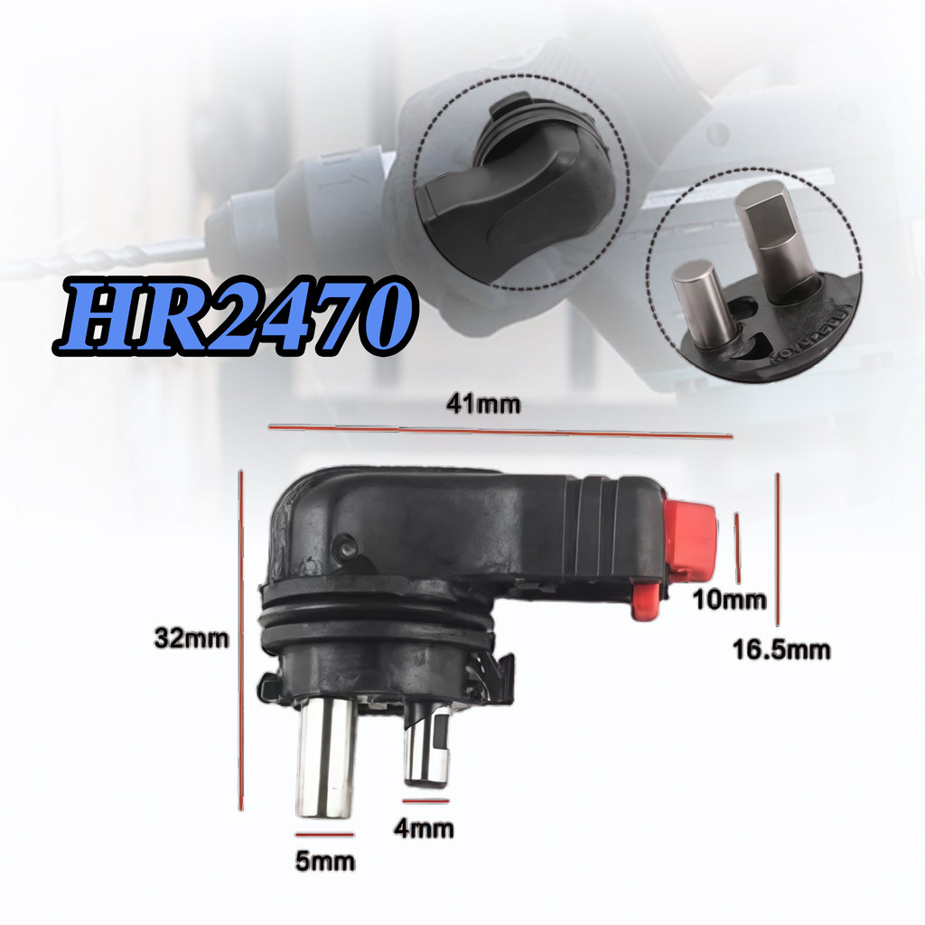 Clamp Handle HR2470 HM2470 Operan Tuas HR 2470 HM 2470 Mesin Bor Makit4 Knob Assembly