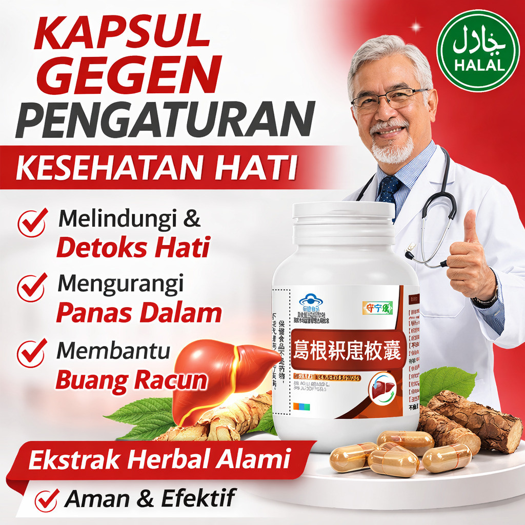 Asli & Cepat Diserap- Kapsul Pueraria Mirifica Asli / Ekstrak Akar Kudzu Premium / Suplemen Herbal W