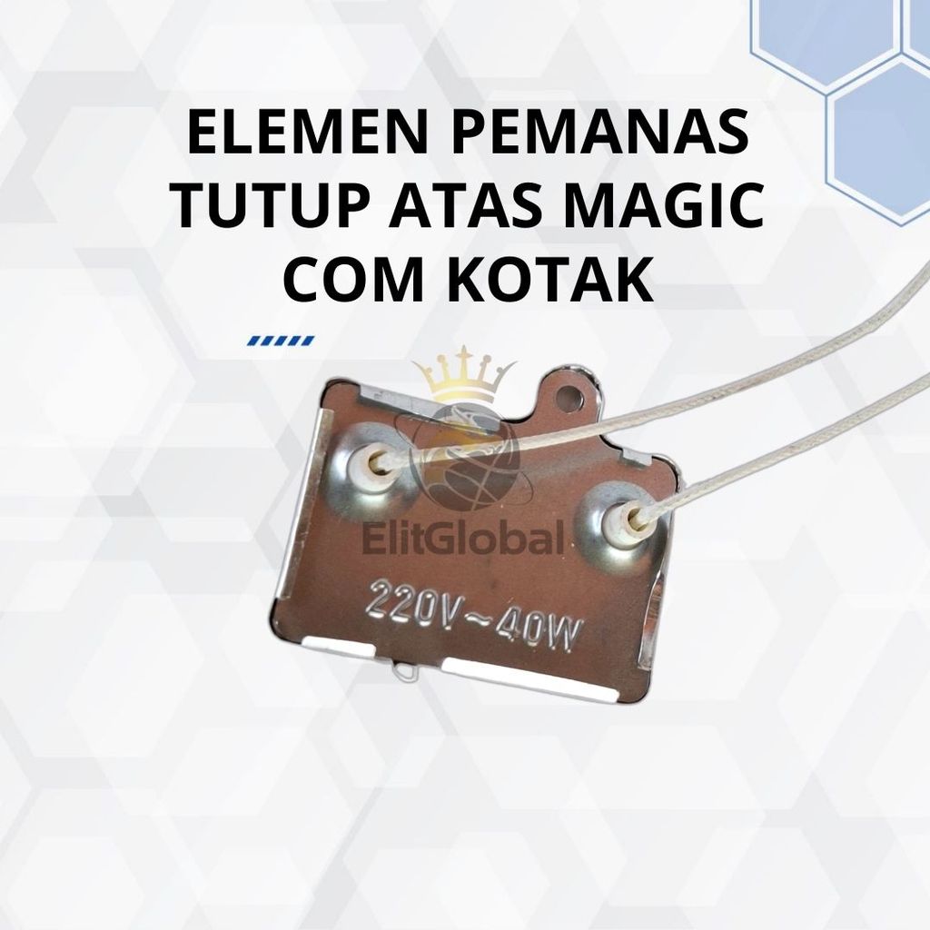 Elemen Pemanas Tutup Atas Magic Com Kotak