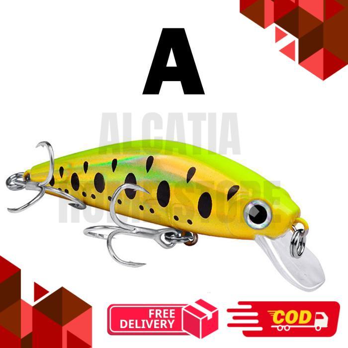 Lure PROBEROS 4.5-3gcm dan 8cm-11g umpan Minnow Sinking umpan casting minnow treblehook stainlees BK