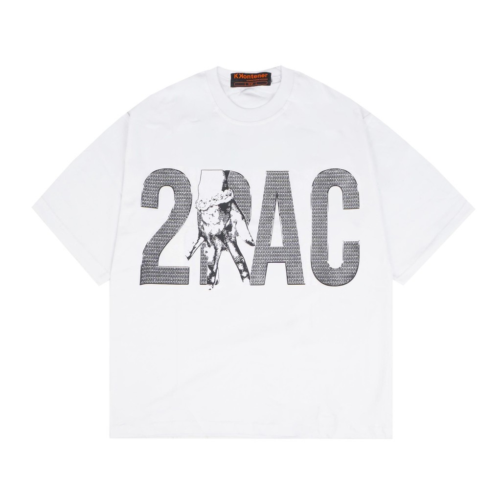 KKONTENER TUPAC SHAKUR OVERSIZE TSHIRT WHITE Original