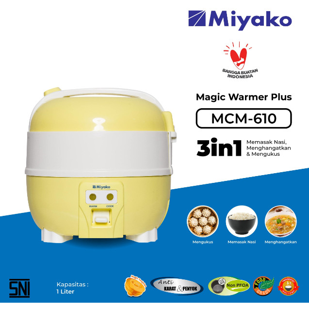 MAGIC COM MIYAKO MIYAKO 610 - MCM 610