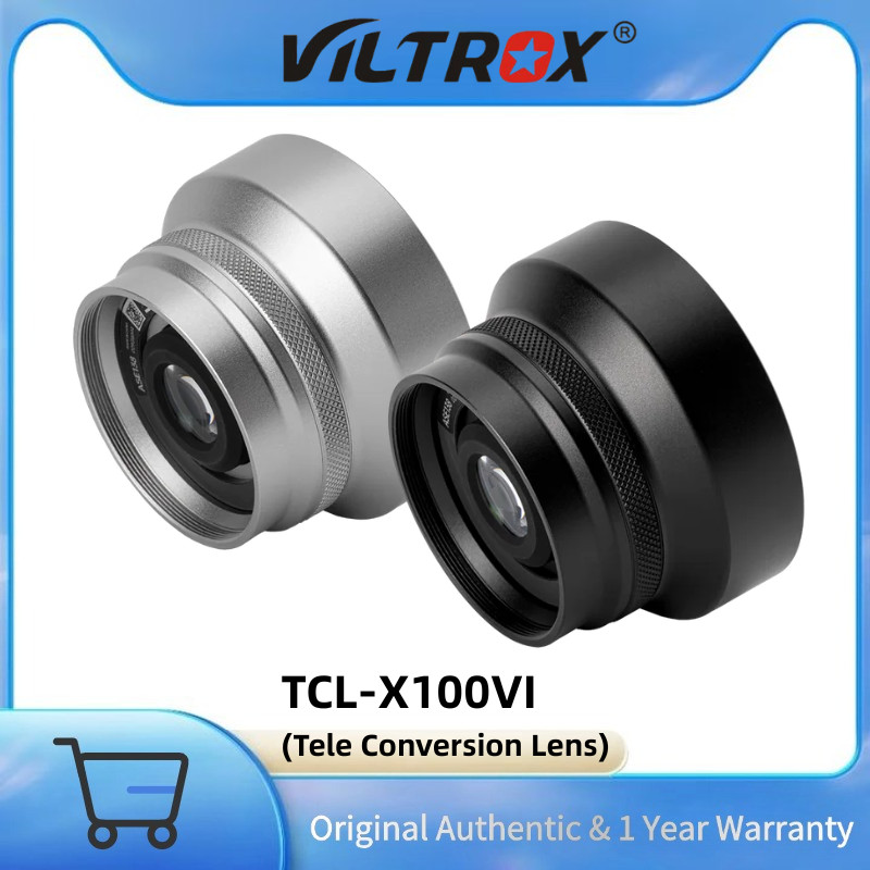 Lensa Konversi Tele Viltrox TCL-X100VI untuk Kamera Seri Fujifilm X100 X100VI X100V X100F