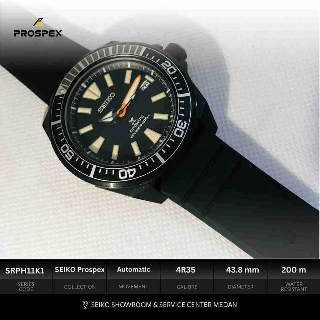 Seiko Showroom Medan - Seiko Prospex SRPH11K1 Series Samurai Limited Edition