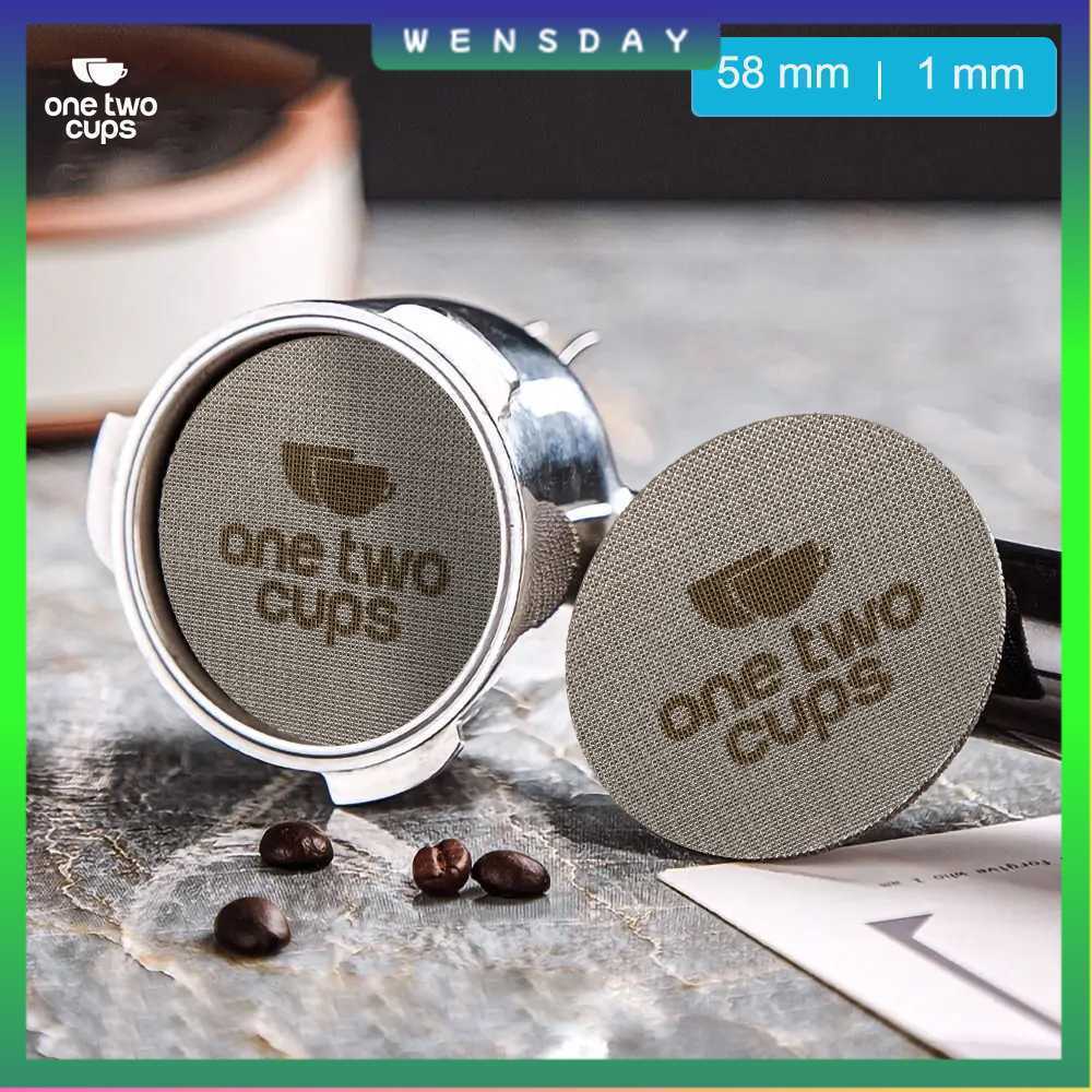 One Two Cups Puck Screen Portafilter Espresso Machine 150 Micron - SUS3