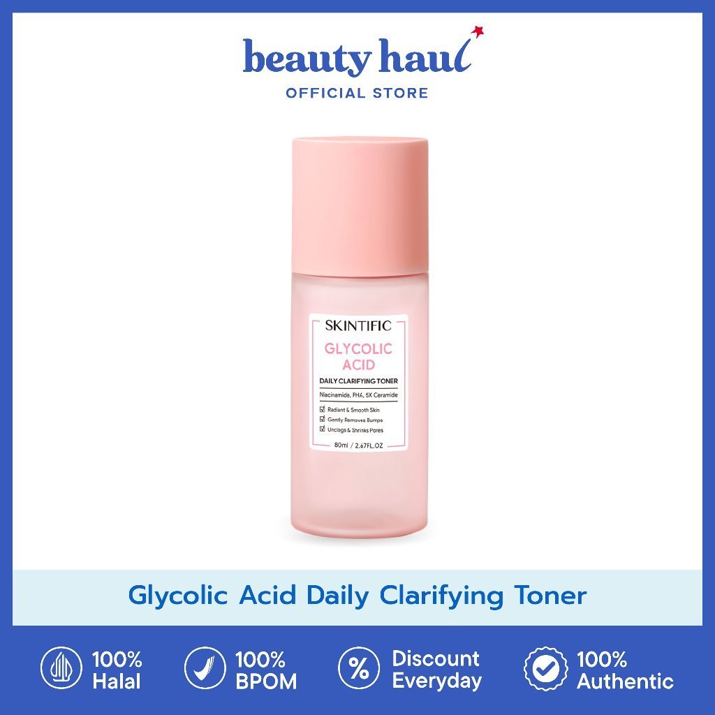 [CLEARANCE SALE] - SKINTIFIC Glycolic Acid Daily Clarifying Toner