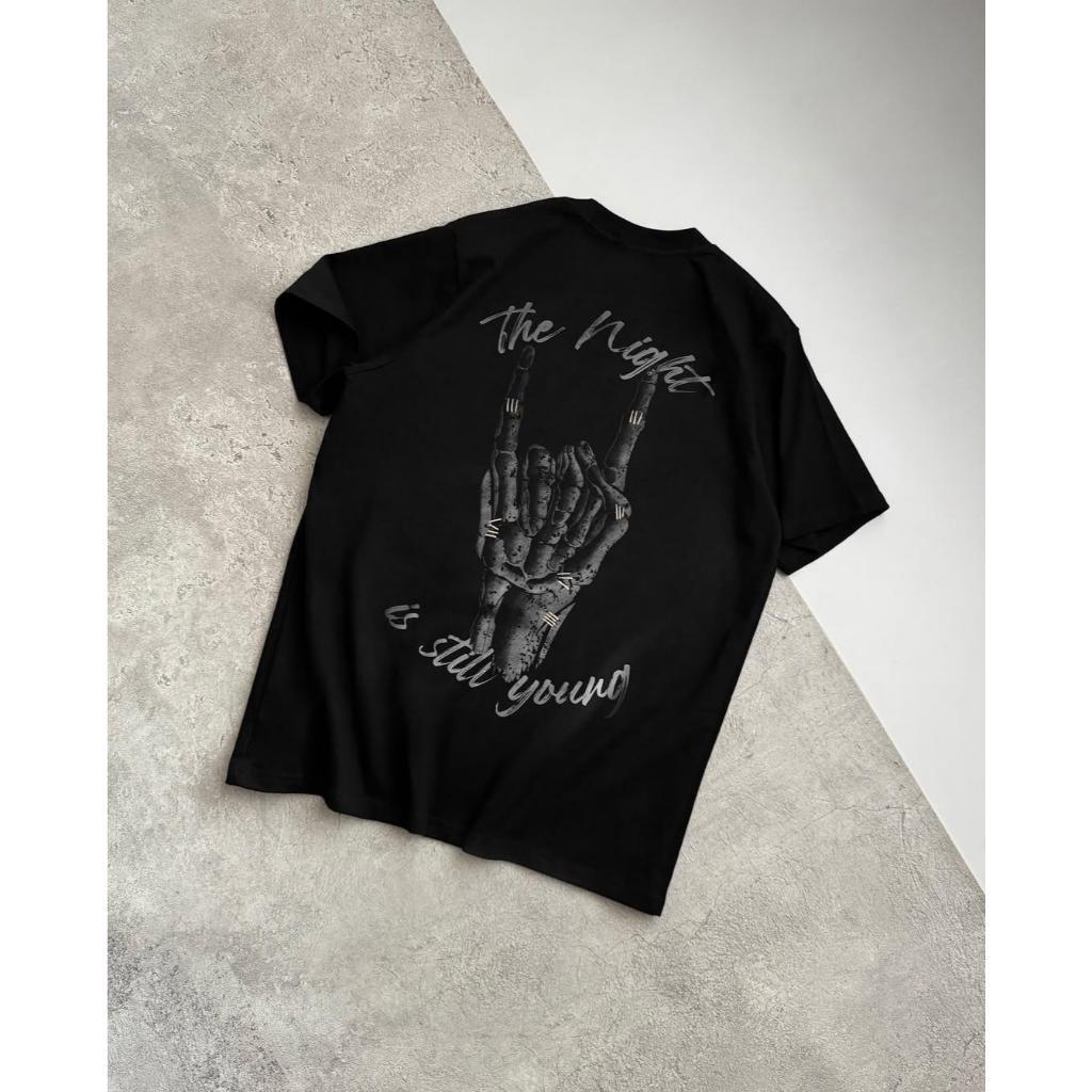 [ORIGINAL 100%] Rucas Tshirt Rockstar Skeleton / Season 9 Grand Phyton / Crystal S15 long Heritage W