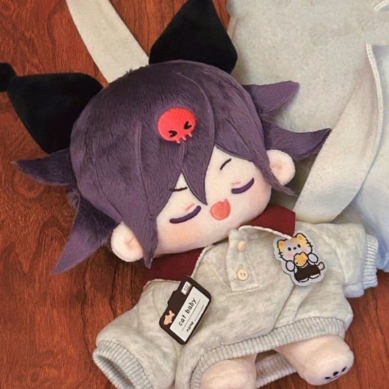 20cm Anime Attribute Kokichi Oma Monster Handsome Cosplay Plush Doll Cotton Stuffed Body Dress Up Cl