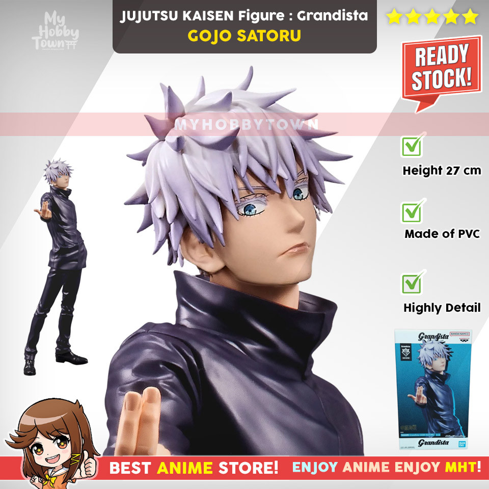 Figure Anime Original Jujutsu Kaisen Gojo Satoru Grandista Banpresto