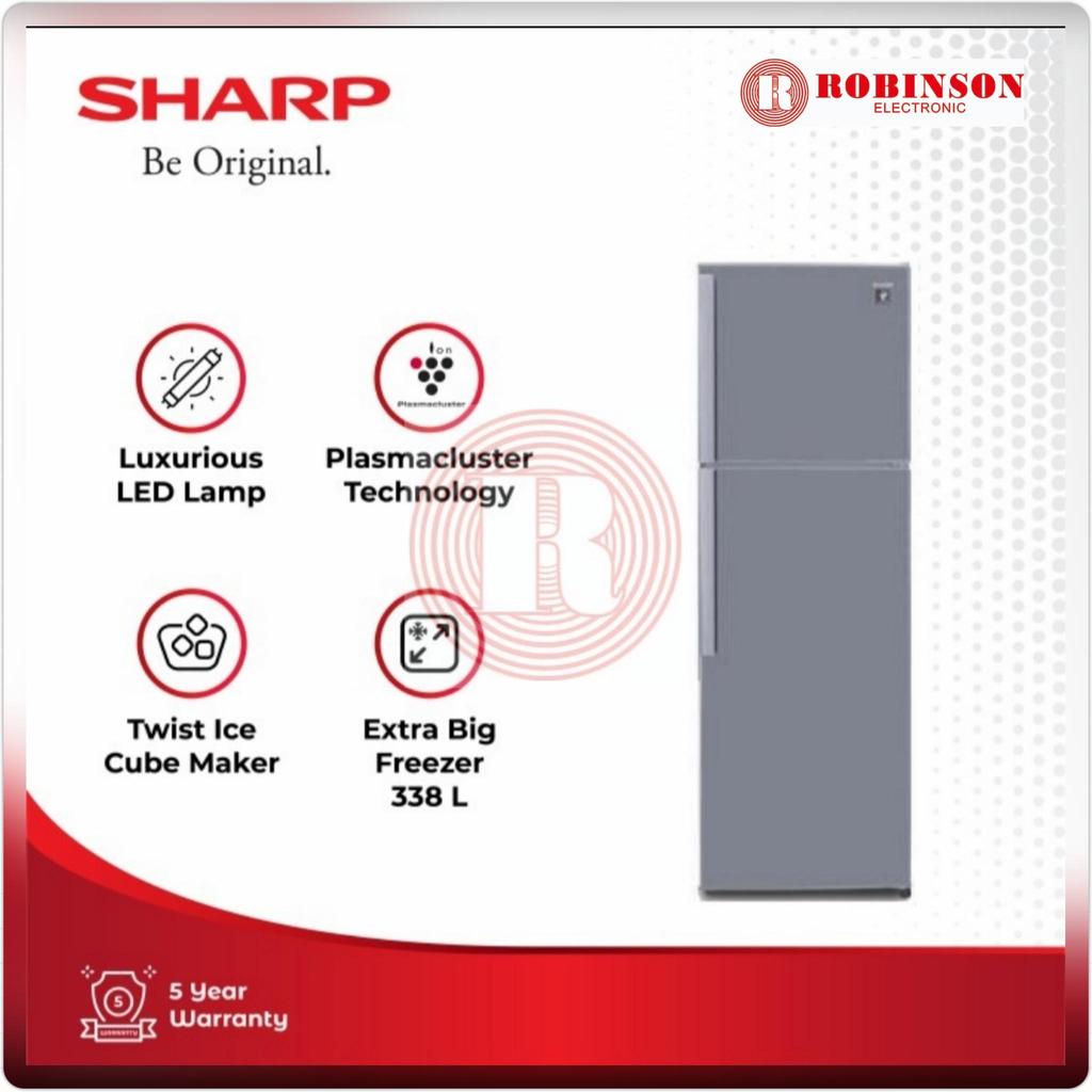 KULKAS BIG KIREI SERIES 2 PINTU SHARP SJ-420GP-SD (MEDAN)