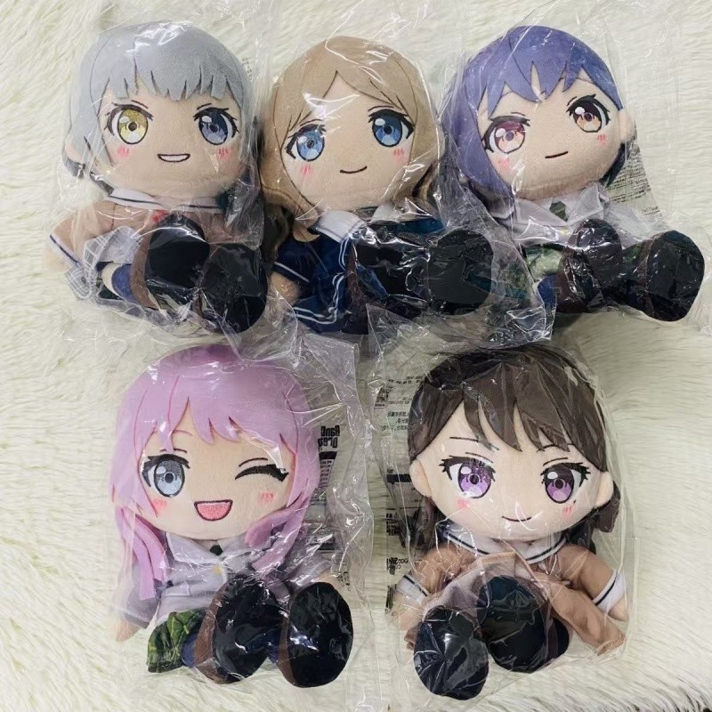 Anime Mygo Bang Dream Plush Toys Cartoon Wakaba Mutsumi Anon Chihaya Stuffed Dolls Soyo Nagasaki Tak