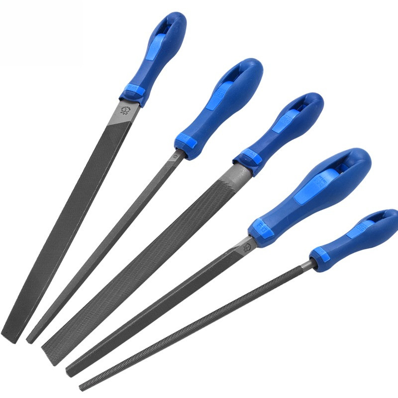 tool Coarse-toothed file, metal steel  file, flat triangular round file