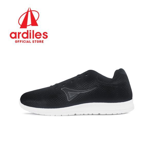 Ardiles Man MIS Cuon Sepatu Sneakers Pria - Hitam Abu, 38