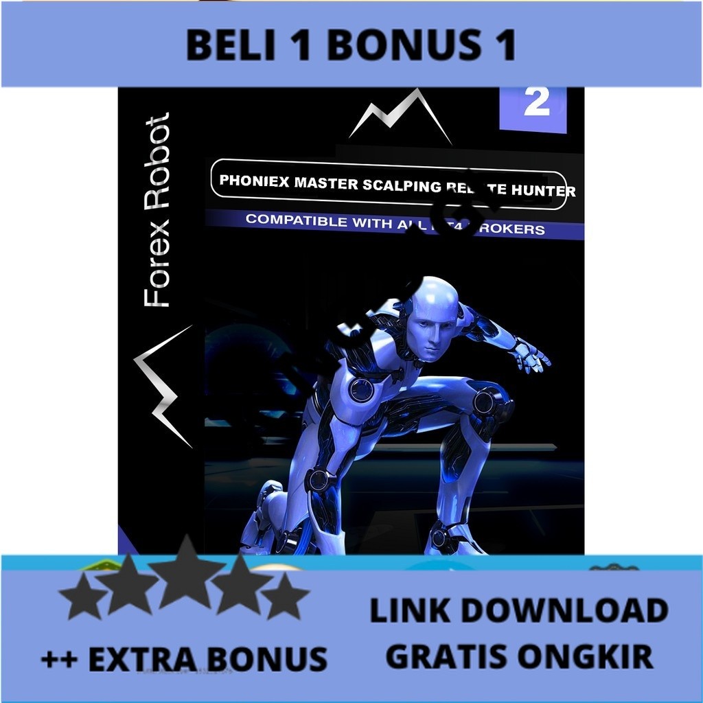 PROMO Robot EA MT4 Forex Phoniex Master Scalping Rebate Hunter | Panen Bonus