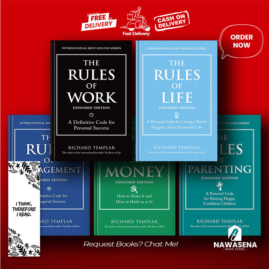 The Rules of Work Series (9 books) by Richard Templar's Rules (English)