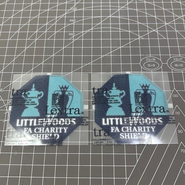 Patch littlewoods fa charity shield 1997 lextra sepasang