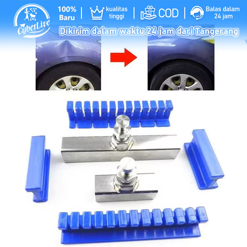 6pcs Alat Removal Penyok Mobil Alat Penghilang Penyok Body Mobil Alat Perbaikan Penyok Mobil