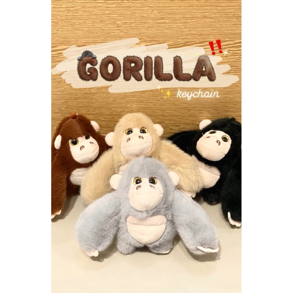 GANTUNGAN KUNCI BONEKA GORILLA kode AW 0603201