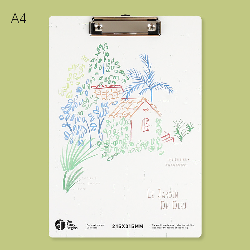 Clipboard A4 Warna ATK Papan Jalan Fleksibel Ringan Papan Ujian Folio Bisa Digantung Aesthetic Anti 