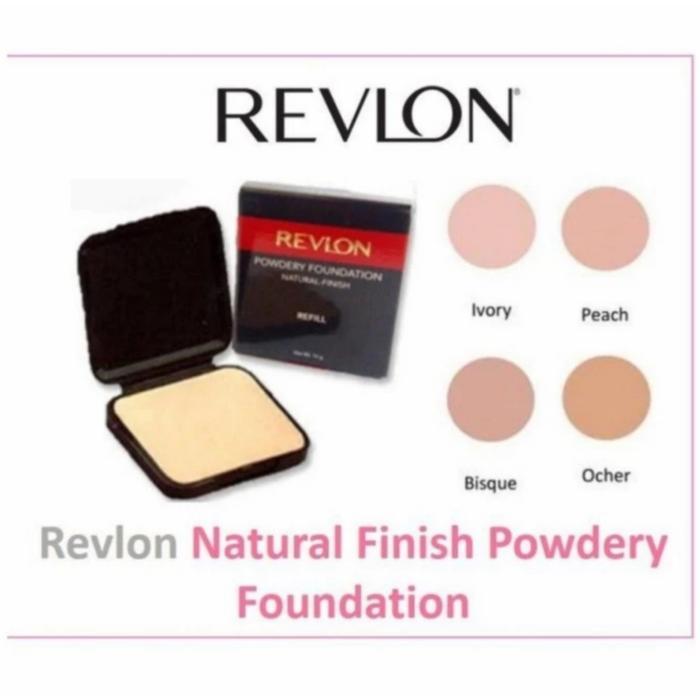 REVLON BEDAK REFILL POWDERY FOUNDATION ORIGINAL - Peach