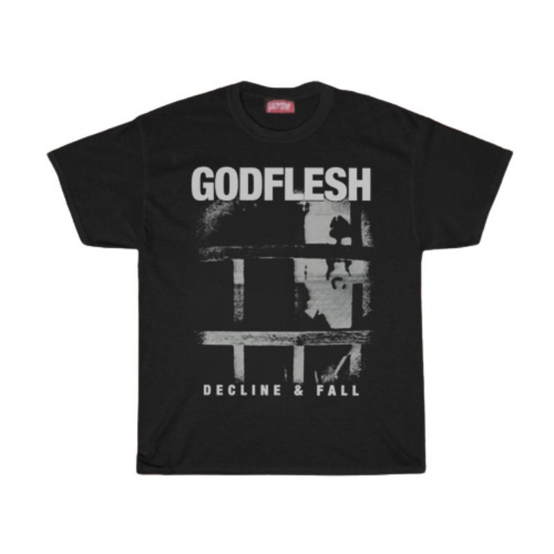 (COD) KAOS / T SHIRT / GODFLESH / KAOS BAND GODFLESH DECLINE & FALL