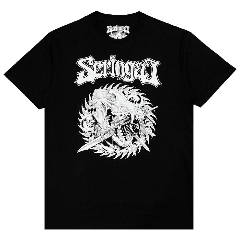 [HOT] Tshirt SERINGAI - SANGKURR | Seringai Official Merchandise