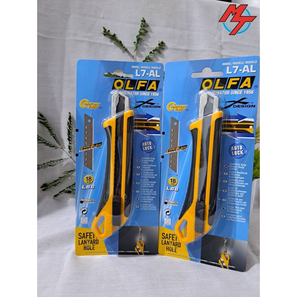 Cutter 18mm Snap-Off blade cutter L-7-AL Olfa