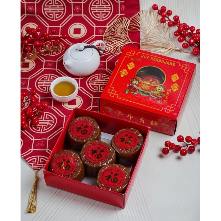 Kue Keranjang Cap Hoki Isi 5 (Dodol Imlek)